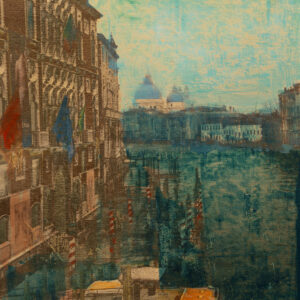 E+R Collection by Elena Zolotnotsky Photo print on gold leaf hand painted