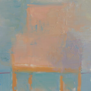Lightly from the Extint Series by Elena Zolotnitsky. Pink chair oil painting