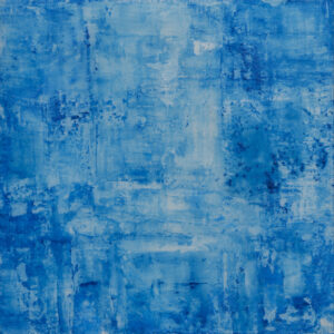 Blue Limited Edition by Elena Zolotnitsky Oil on mylar on Mounted panel