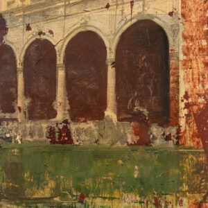 E+R Collection by Elena Zolotnitsky Photo print on gold leaf hand painted