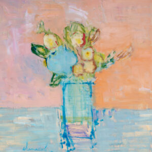Floral oil painting by Elena Zolotnitsky