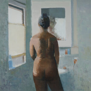 Figurative oil painting by Elena Zolotnitsky